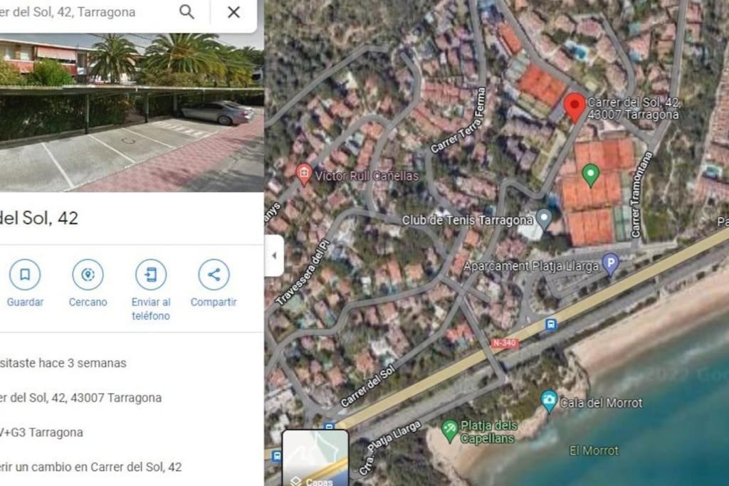 Coqueto Alojamiento Con Banera De Hidromasaje Leilighet Tarragona Eksteriør bilde
